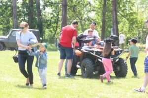 Kolorowy Świat Dziecka - festyn dla dzieci niesłyszących w Olsztynie, ul.M.Grzegorzewskiej
