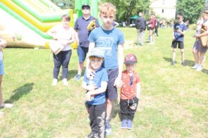 Kolorowy Świat Dziecka - festyn dla dzieci niesłyszących w Olsztynie, ul.M.Grzegorzewskiej