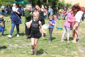 Kolorowy Świat Dziecka - festyn dla dzieci niesłyszących w Olsztynie, ul.M.Grzegorzewskiej