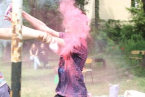 Kolorowy Świat Dziecka - festyn dla dzieci niesłyszących w Olsztynie, ul.M.Grzegorzewskiej