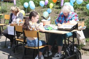 Kolorowy Świat Dziecka - festyn dla dzieci niesłyszących w Olsztynie, ul.M.Grzegorzewskiej