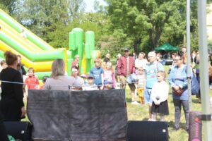 Kolorowy Świat Dziecka - festyn dla dzieci niesłyszących w Olsztynie, ul.M.Grzegorzewskiej