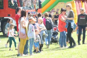 Kolorowy Świat Dziecka - festyn dla dzieci niesłyszących w Olsztynie, ul.M.Grzegorzewskiej