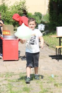 Kolorowy Świat Dziecka - festyn dla dzieci niesłyszących w Olsztynie, ul.M.Grzegorzewskiej