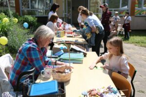 Kolorowy Świat Dziecka - festyn dla dzieci niesłyszących w Olsztynie, ul.M.Grzegorzewskiej