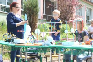 Kolorowy Świat Dziecka - festyn dla dzieci niesłyszących w Olsztynie, ul.M.Grzegorzewskiej