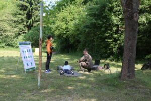Kolorowy Świat Dziecka - festyn dla dzieci niesłyszących w Olsztynie, ul.M.Grzegorzewskiej