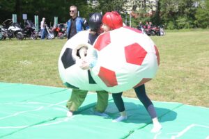 Kolorowy Świat Dziecka - festyn dla dzieci niesłyszących w Olsztynie, ul.M.Grzegorzewskiej