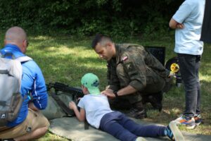 Kolorowy Świat Dziecka - festyn dla dzieci niesłyszących w Olsztynie, ul.M.Grzegorzewskiej