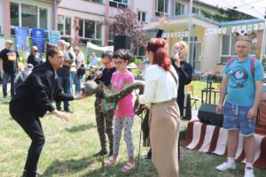 Kolorowy Świat Dziecka - festyn dla dzieci niesłyszących w Olsztynie, ul.M.Grzegorzewskiej