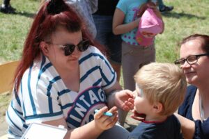 Kolorowy Świat Dziecka - festyn dla dzieci niesłyszących w Olsztynie, ul.M.Grzegorzewskiej