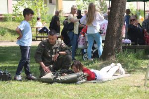 Kolorowy Świat Dziecka - festyn dla dzieci niesłyszących w Olsztynie, ul.M.Grzegorzewskiej