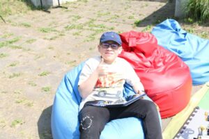 Kolorowy Świat Dziecka - festyn dla dzieci niesłyszących w Olsztynie, ul.M.Grzegorzewskiej