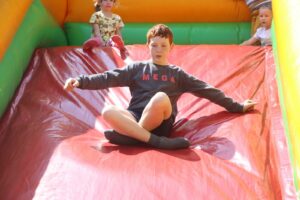 Kolorowy Świat Dziecka - festyn dla dzieci niesłyszących w Olsztynie, ul.M.Grzegorzewskiej