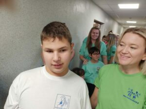 Kacper na Olimpiadzie Specjalnej