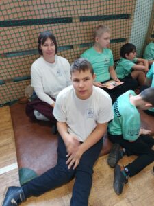 Kacper na Olimpiadzie Specjalnej