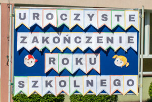 UROCZYSTE ZAKOŃCZENIE ROKU SZKOLNEGO 2023/2024