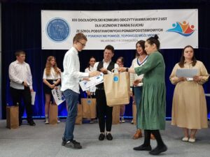 konkurs odczytywania mowy z ust w Wejherowie