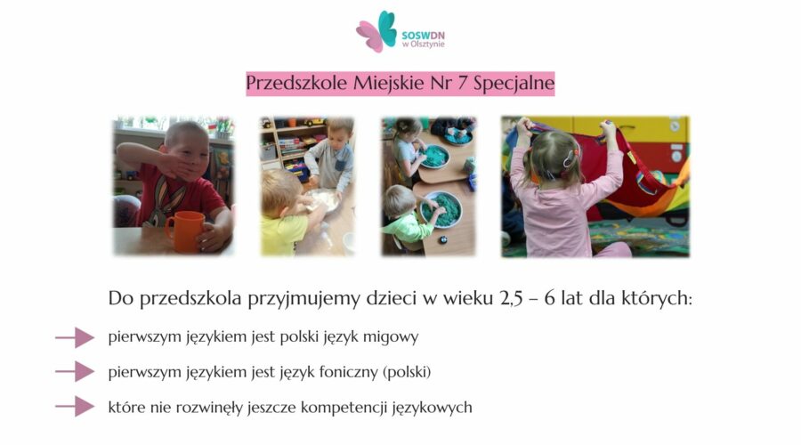 OFERTA DLA DZIECI I MŁODZIEŻY Z WADĄ SŁUCHU I AFAZJĄ