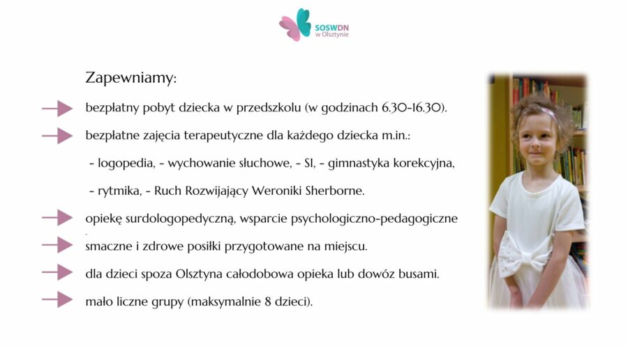 OFERTA DLA DZIECI I MŁODZIEŻY Z WADĄ SŁUCHU I AFAZJĄ