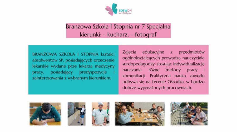 OFERTA DLA DZIECI I MŁODZIEŻY Z WADĄ SŁUCHU I AFAZJĄ